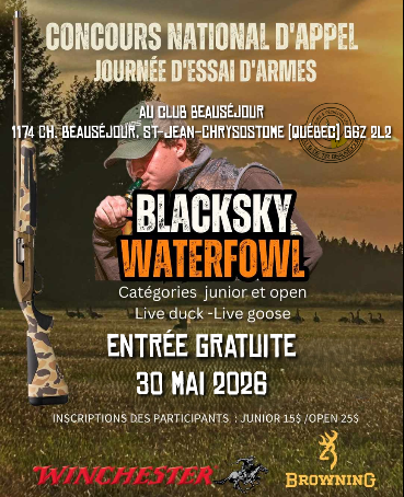 inscription Concours d'appel 2026 LIVE GOOSE SENIOR