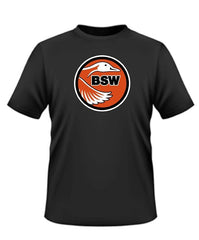 tshirt manche courte logo orange poitrine BSW