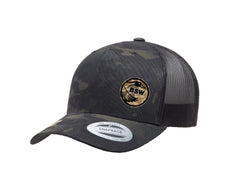 Casquette BSW multicam noire logo old school