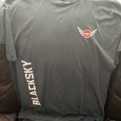 Tshirt Blacksky - impression latérale