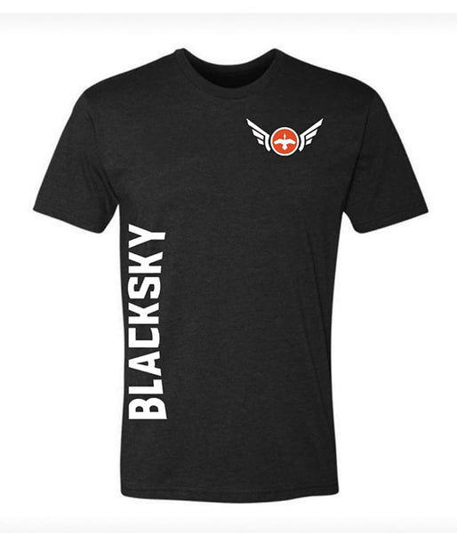 Tshirt Blacksky - impression latérale